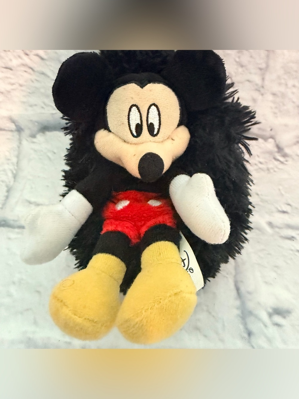Disney Hideaway Pets Mickey Mouse Plush Puff Ball 5"